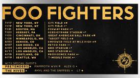 Foo Fighters announce Everything or Nothing at All summer stadium tour