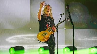 Metallica's Kirk Hammett recreates signature "Greeny" guitar with Gibson
