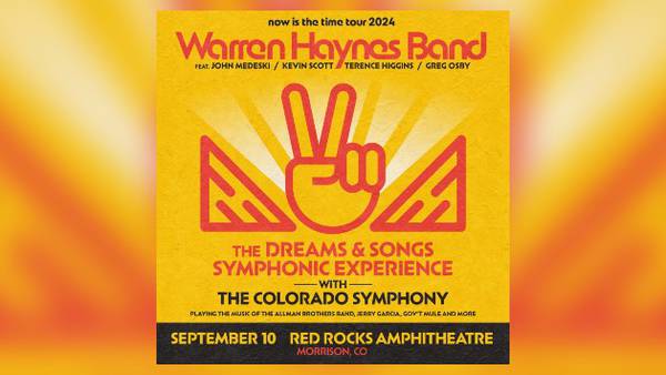 Warren Haynes announces special Red Rocks date with the Colorado Symphony