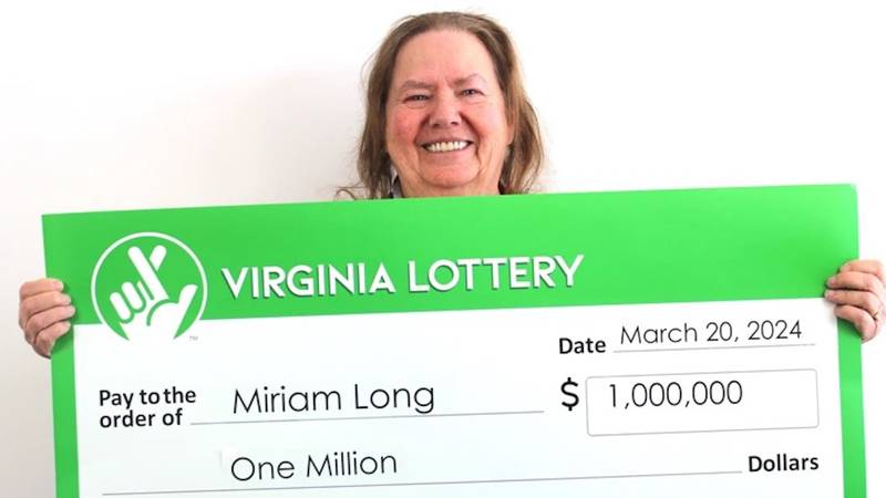 Virginia Lottery and Miriam Long