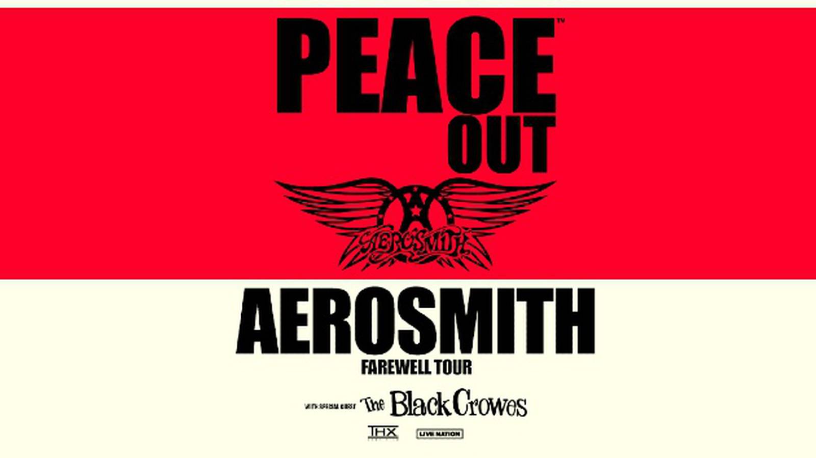 Aerosmith announces rescheduled dates for their Peace Out tour 107.3