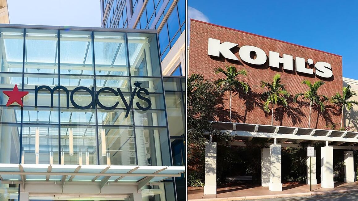 Macy's and Kohl's stores