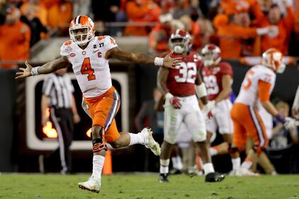 2017 CFP National Championship Clemson Tigers Alabama Crimson Tide