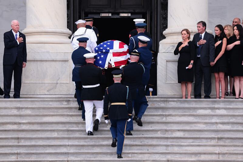 Sen. Lindsey Graham memorial at the U.S. Capitol.