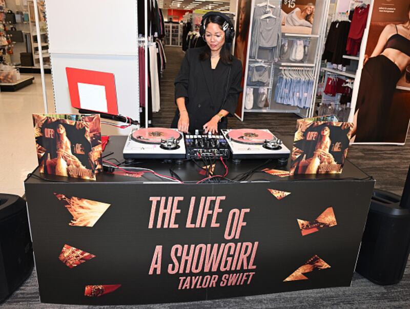 Target shoppers buying Taylor Swift's "The Life of a Showgirl"