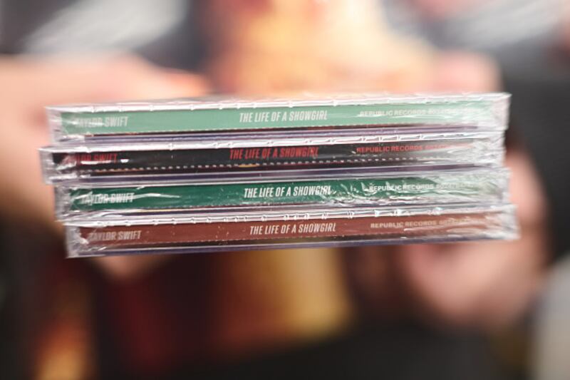 Target shoppers buying Taylor Swift's "The Life of a Showgirl"