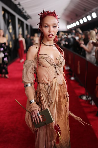 Grammy Awards red carpet