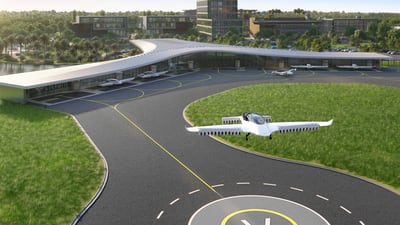 The Country's First Electric Air-Taxi Service Will Start In Orlando With 30 Minute Flights To Tampa